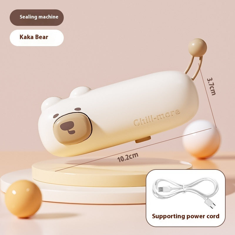 Usb Bag Portable Rechargeable Mini Bag Sealer For Plastic Bags & Snack Bags with Cutting GadgetsKitchen Gadgets - myonlineshope.in