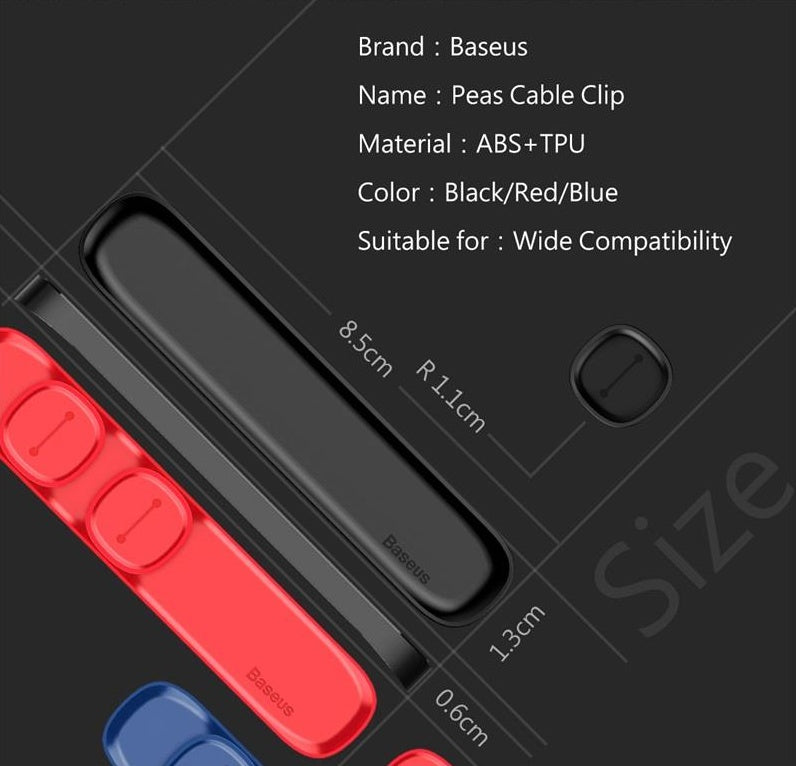 Magnetic Cable Organizer - myonlineshope.in