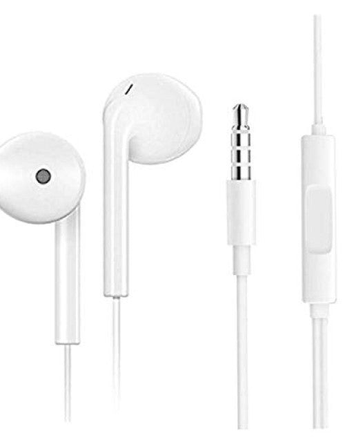 3.5Mm Stereo Wired In Ear Earphones With Mic For Calling, Volume Control, Multifunction Button - myonlineshope.in