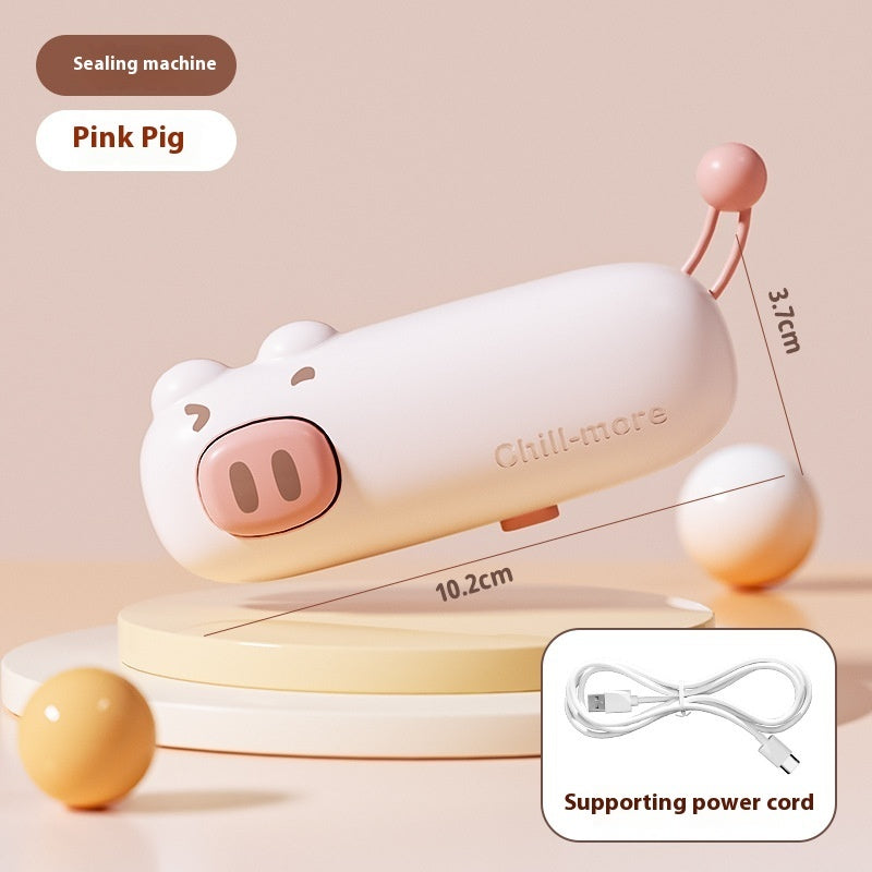 Usb Bag Portable Rechargeable Mini Bag Sealer For Plastic Bags & Snack Bags with Cutting GadgetsKitchen Gadgets - myonlineshope.in