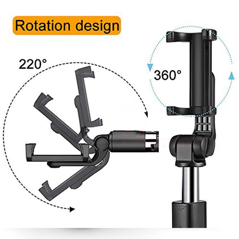 Tripod Selfie Stick Mobile Universal Triangle Bracket One Bluetooth Selfie - myonlineshope.in