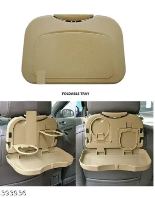 Portable Car Back Seat Hanging Cup Table Tray Holder or Dining Tray - myonlineshope.in