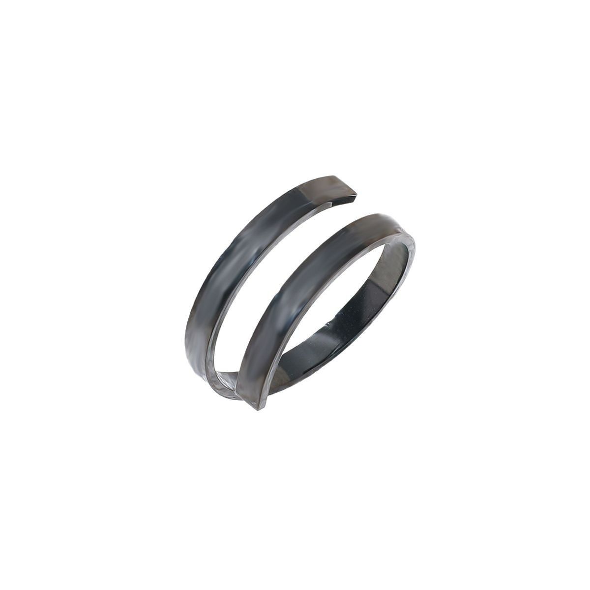 Design Titanium Steel Cross Open Adjustable Ring