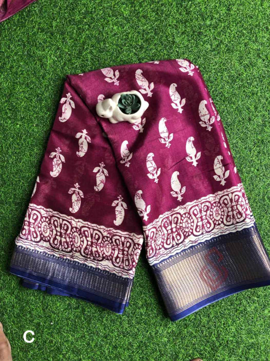 DOLA SILK SAREE - 2