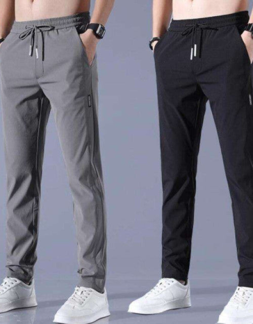 Men Straight Track Pants (Pack of 2) - myonlineshope.in